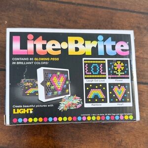 Lite-Brite Mini with Colorful Pegs
